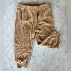 Janie and Jack Tan Sweatpants for Kids